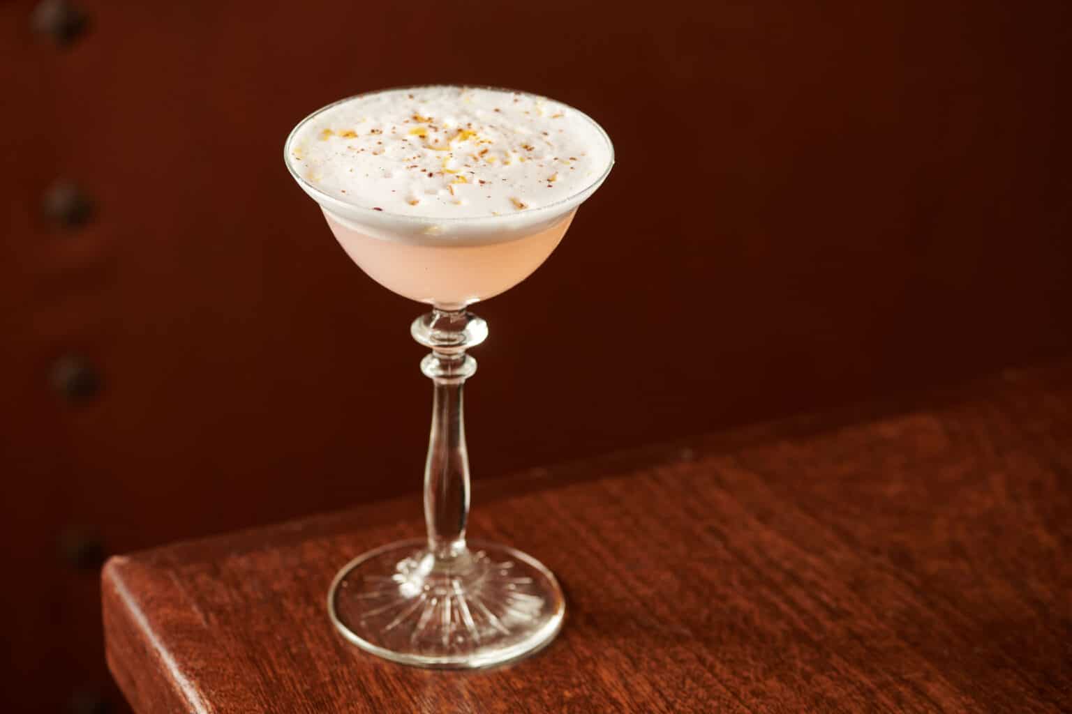 A cardamom blossom cocktail